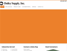 Tablet Screenshot of daileysupply.com